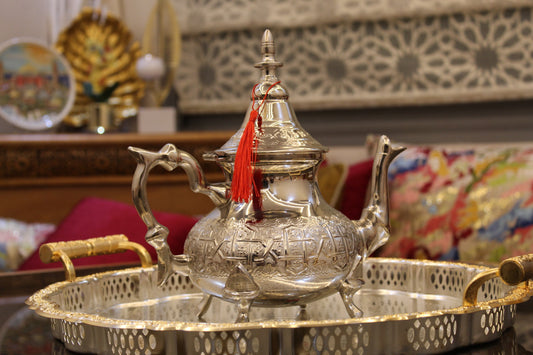 Théière traditionnelle “Benladen” – Style marocain classique