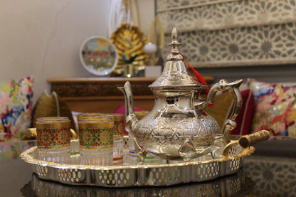Théière traditionnelle “Benladen” – Style marocain classique